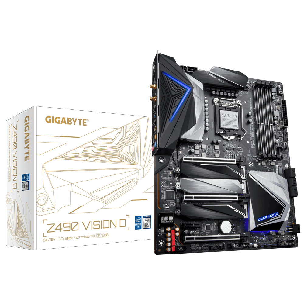 GIGABYTE Z490 VISION D とCorei3-10105Fセット Gigabyte Z490 Vision D - Motherboard Specifications On MotherboardDB